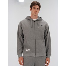 Everlast Heritage Champions Gri Unisex Full Zip Sweatshirt