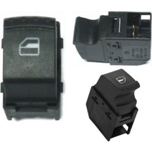 25 6Y0959855X - Cam Kumanda Düğmesi Paneli Tekli Ön Sağ Fabia 00-08