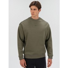 Everlast Boxing Club 2.0 Haki Erkek Sweatshirt