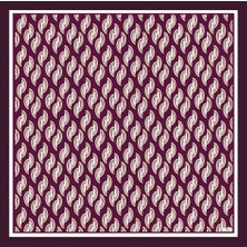 Twill Ipek Eşarp Aura Mürdüm