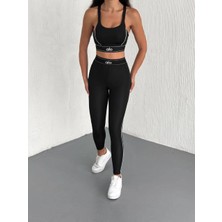 Toparlayıcı Büstiyer Tayt Takım