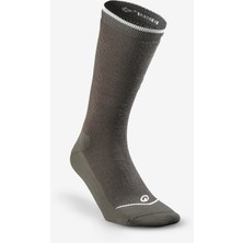 Wedze Yetişkin Kayak Çorabı - Gri - 100