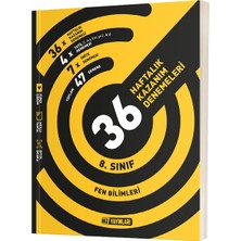 Hız Yayınları 8. Sınıf Fen Bilimleri Haftalık 36 Deneme Hız Yayınları