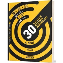 Hız Yayınları 6. Sınıf Türkçe 30 Deneme Hız Yayınları