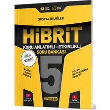 Hız Yayınları 5. Sınıf Sosyal Bilgiler Hibrit Konu Anlatımlı Etkinlikli Soru Bankası Hız Yayınları