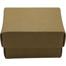 Kraft Karton Yüzük Kutusu (Süngerli) 50 Adet