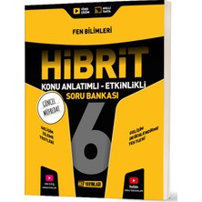 Hız Yayınları 6. Sınıf Fen Bilimleri Hibrit Konu Anlatımlı Etkinlikli Soru Bankası Hız Yayınları