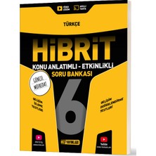 Hız Yayınları 6. Sınıf Türkçe Hibrit Konu Anlatımlı Etkinlikli Soru Bankası Hız Yayınları