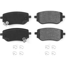 Ayd 60376A - Mercedes X-Serisi-Nıssan NP300 Navara Arka Balata Metal Indikatörlü