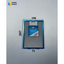 Hoover Uyumlu En 19,8 cm Boy 26,8 cm Aspiratör Davlumbaz Metal Yağ Filtresi