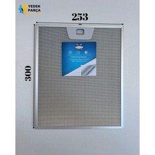 Zanussi Uyumlu ZHC915W Aspiratör Davlumbaz Metal Yağ Filtresi