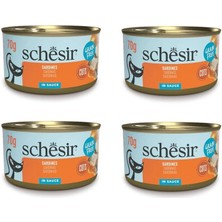 Schesir  Sardalyalı Sos Içinde Tamamlayıcı Kedi Konservesi 70 Gr. x 4 Adet