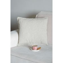 Teddy Bej Kırlent Kılıfı