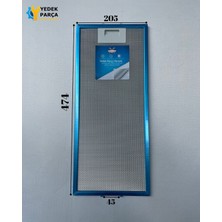 Termikel Uyumlu Davlumbaz 20,5X47,2 cm Aspiratör Yağ Filtre