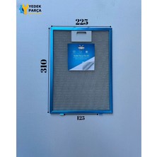 Kumtel Uyumlu Da 6-830 Aspiratör Davlumbaz Alüminyum Yağ Filtresi