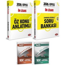 Data 2026 Kpss Ön Lisans Öz Konu Anlatımlı + Soru Bankası 2 Li Set Anla Kazan Paragraf