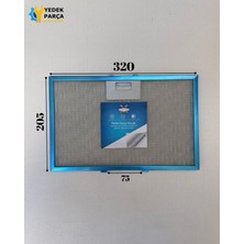 Mekappa Uyumlu Davlumbaz 32,5X20,5 cm Arka Ara 7,5 cm Aspiratör Filtresi