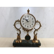 Altı Mermer Sarkaşlı Masa Üstü Saat ALK4321 - Lisinya