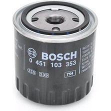 Bosch 0451103353 - Yağ Filtresi Clıo I 1.9d 91-98 - Lgn I 2.2dt 96-01 - TRAFIC-R21 2.1d 89-94 -Master 2.1d 80-98