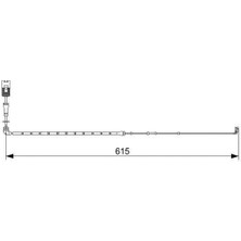 Bosch 1987473056 - Balata Fişi Ön R.r 3 Vogue L322 06 12