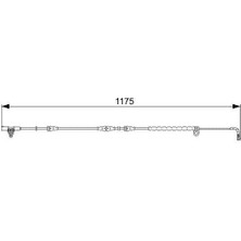 Bosch 1987473032 - Balata Fişi Ön Dıscovery 3 L319 Dıscovery 4 L319