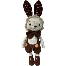 Leo Tavşan Amigurumi Organik Oyuncak