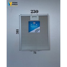 Bosch Uyumlu DKE636A Davlumbaz Metal Yağ Filtresi
