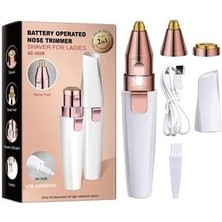 OBRAX Tüm Cilt Tipleri Için 2 Başlıklı 2 In 1 Epilasyon Aleti