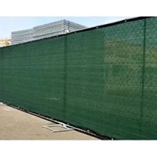1.5 M x 20 M Gölgelik File %95 Koyu Yeşil Gölgeleme Filesi Bahçe Çit Örtüsü