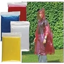 Cmt Tek Kullanımlık YağmuCmt Kadın Tek Kullanımlık Yağmurluk 10'lu Paket 2 Renk Seçeneğiyle Pratik Korumarluk (2 Renk) 10LU Paket