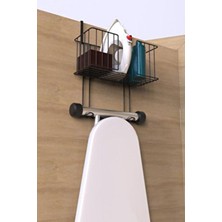 Ütü Düzenleyici Ütü Masası Tutacağı Ütü Sepeti Çamaşır Odası Organizer Banyo Duvar Askısı