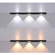 Belirtilmemiş Dekoratif Mutfak Tezgah Altı LED Aydınlatma Armatür 40 cm 3 Watt Şarjlı Otomatik Harekete