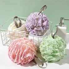 Beyzana 1 Adet Boncuklu Banyo Lifi Yumuşak Malzeme ile Rahat Kullanım Sunar