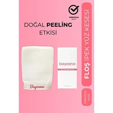 Beyzana Yüz Kesesi Floş Ipek Peeling Eldiveni Kadın ve Erkekler Için