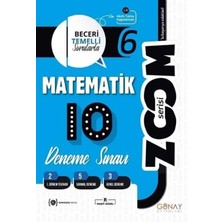 Günay Yayınları Günay Yayıncılık  6. Sınıf Matematik Zoom 10 Deneme