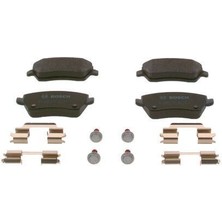Bosch 0986494592 - Fren Balatası On Renault Clıo Iıı-Iv Modus 04 Express 21 Zoe 12 Kangoo Iı 08 Captur 13 Dacıa Duster 10 Logan 04 Dokker 12 . Nıssan Mıcra Iıı K12 03 10 Note 06