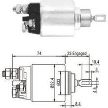 Bosch 1986SE1684 - 2339305033-DEBRİYAJ Rölesi