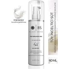 Black Shine Tüy Inceltici ve Nemlendirici Süt Isırgan Otu & Hyaluronik Asit Özlü 60 ml
