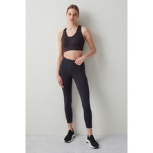 Penti #İzbırakmaz Siyah Orta Destek Zero Feel Bra Spor Sütyeni