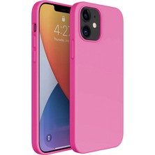 Piyasa Sepeti Apple iPhone 13 6.1'' İnce Mat Silikon Kılıf Pembe