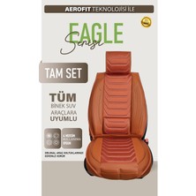 Tofaş Doğan Slx Uyumlu Oto Koltuk Kılıfı Deri, Kumaş Elegance Tarçın