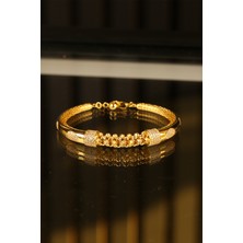 Dorikalı Spor Kelepçe Altın Bilezik CGKKLP0166