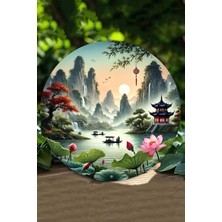 Evinizin Duvarlarında Sanatsal Bir Dokunuş! Uv Baskı Mdf Duvar Süsü – 33X33 cm & 20X20 cm DT235