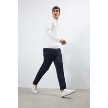 DeFacto Jogger Fit Düz Paça Skuba Dalgıç Kumaş Pantolon F0408AX25AU