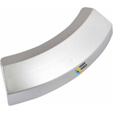 Bosch Uyumlu WTE8610S Çamaşır Kurutma Makinesi Kapak Mandal Tutamağı Geniş Gri