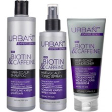 Expert Biotin ve Kafein Dökülme Karşıtı Seti Şampuan 350 Ml-Saç Kremi 200 Ml- Saç Toniği 200 ml