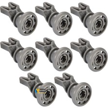 Beko Uyumlu Bulaşık Makinesi Sepet Tekerleği Üst Teker 8 Adet