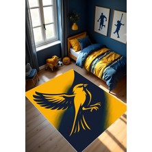 Dijital Baskı Futbol Halısı Makinede Yıkanabilir Anti Bakteriyel Leke Tutmaz Kaymaz Taban