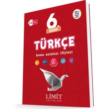 Limit 2026 6. Sınıf Türkçe Konu Anlatım Föyleri Güncel Müfredat