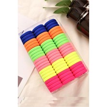 100'LÜ Renkli Lastik Toka Seti TK00606, One Size